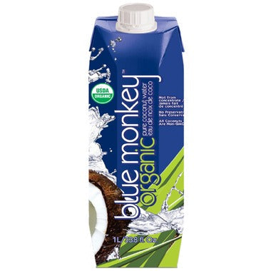 Blue Monkey Organic coconut 100% pure water 1 litre