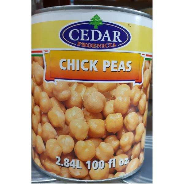 Chick Peas (Cedar)  2.84L x6 cans