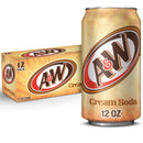 A&W Cream Soda - 355ml, 12pack Cans*