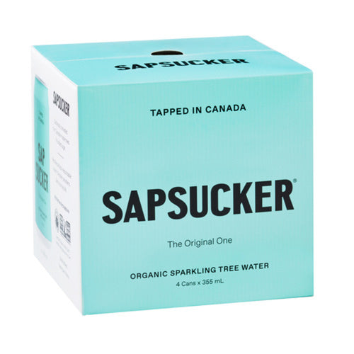 Sap Sucker  Organic sparking  maple  water 4 PK ( 4 CANS) Original   flavour