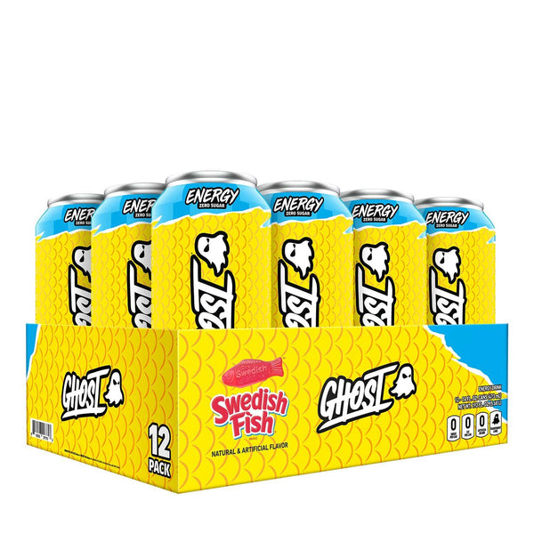 Ghost Energy Drink Swedish Fish 473 ml x 12 Pack Cans