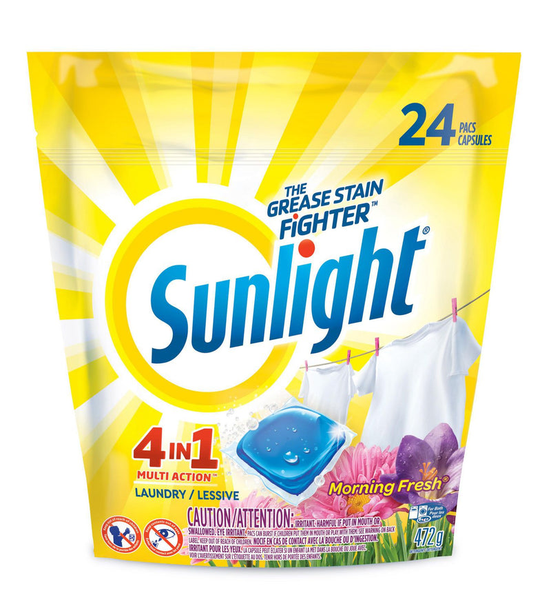 Laundry Detergent (Sunlight) 24ct x 6