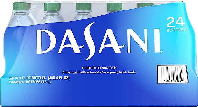 Dasani Water 500ML, Pack of 24 Bottles