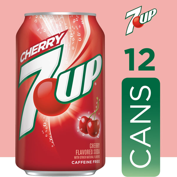7UP cherry  - 355ml - 12pack Cans