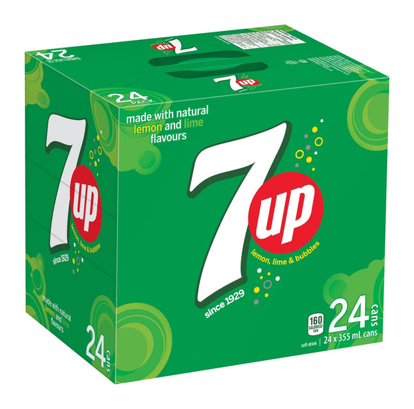 7up - 355ml, 24pack Cans