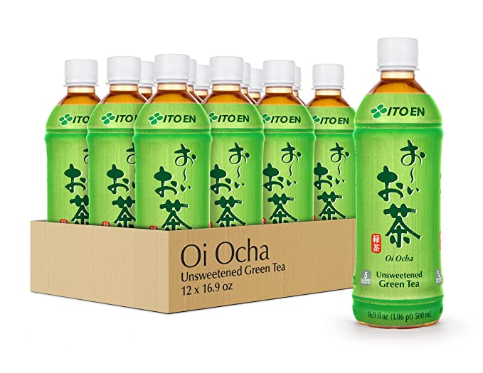 ITO EN  Tea Oi Ocha Japan Green Tea, Unsweetened, 16.9 Ounce