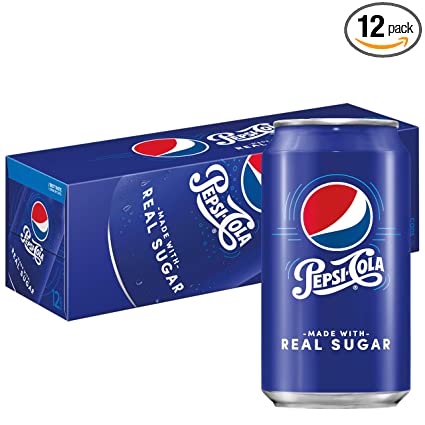 Pepsi Real Sugar (12 pack of cans)