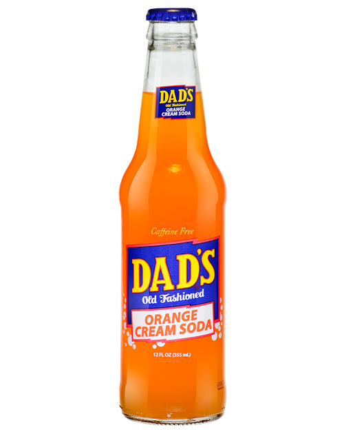Dad's Orange Cream Soda - 355ml, 12 pack