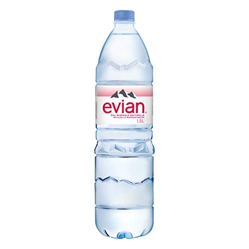 Evian Water 1.5Litre, Pack of 12 Bottles