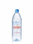 Evian Water 1Litre, Pack of 12 Bottles