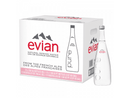Evian Water glass 750ml , Pack of 12 Bottles