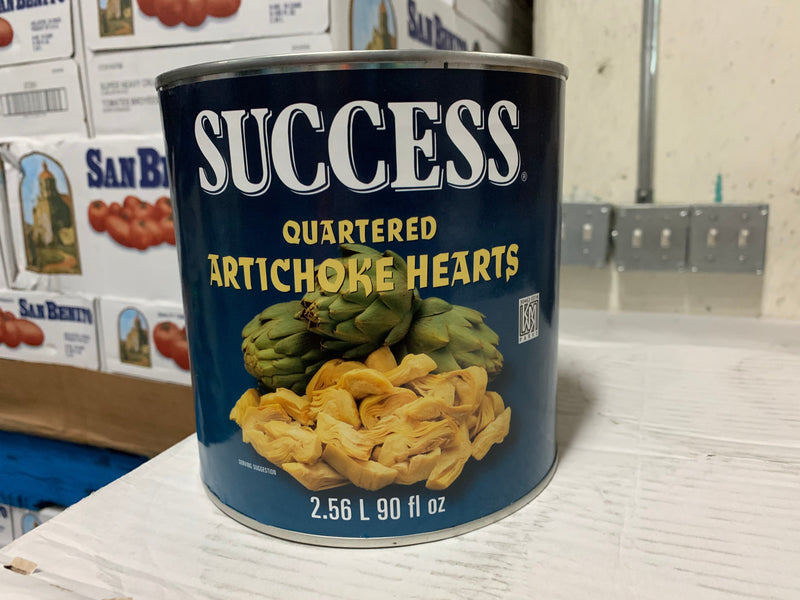 Artichoke Quarter 2.73L x 6 Cans (Success)
