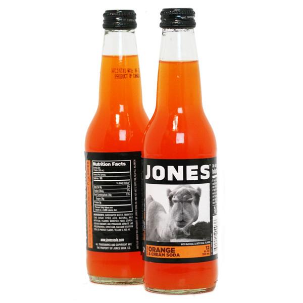 Jones Orange & Cream - 355ml, 12pack