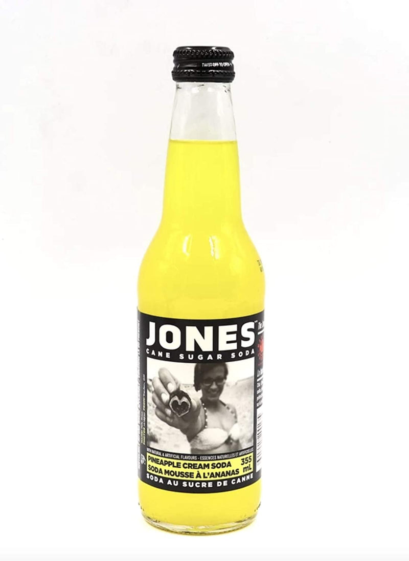 Jones Pineapple Cream 355 ml x 12 Pack