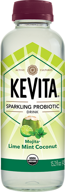 kevita kombucha lime mint coconut