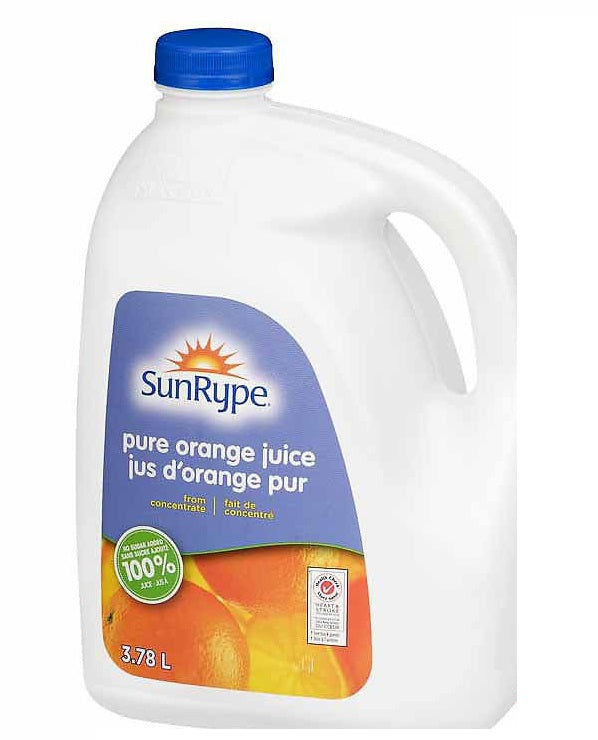 sunrype orange juice         