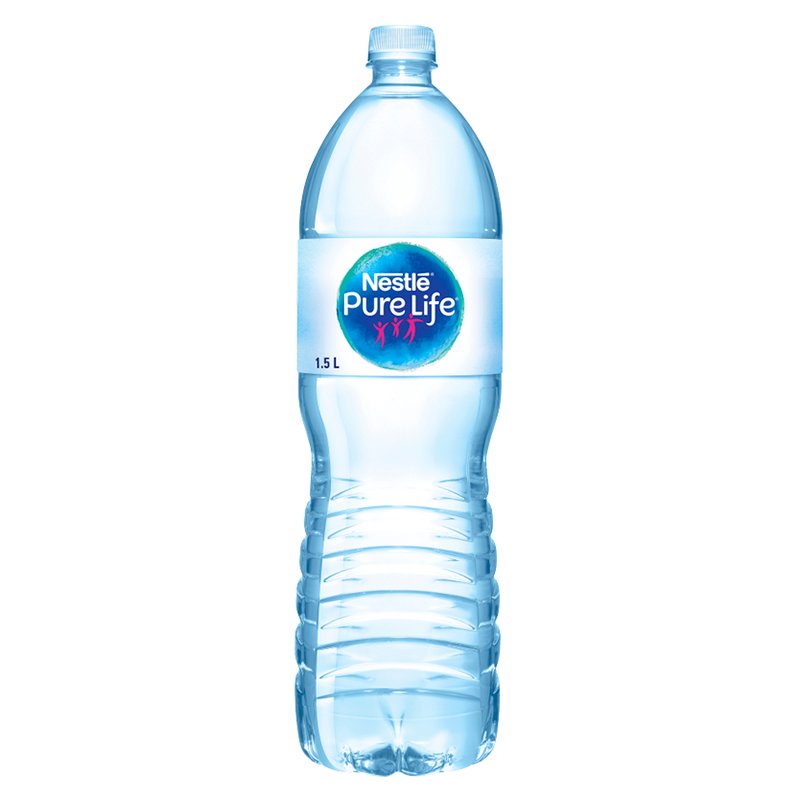 Nestle Pure Life Water 1.5 Litre, Pack of 12 Bottles