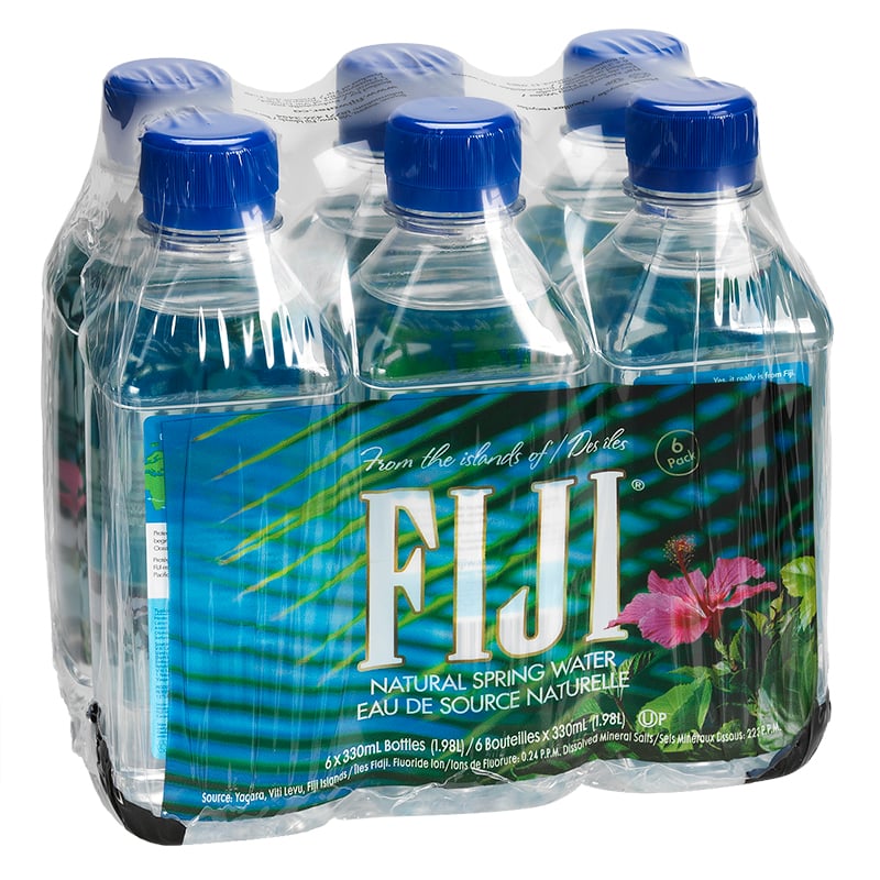 Fiji Natural Artesian Water 330ml x 6x6 pack(36 Bottles)