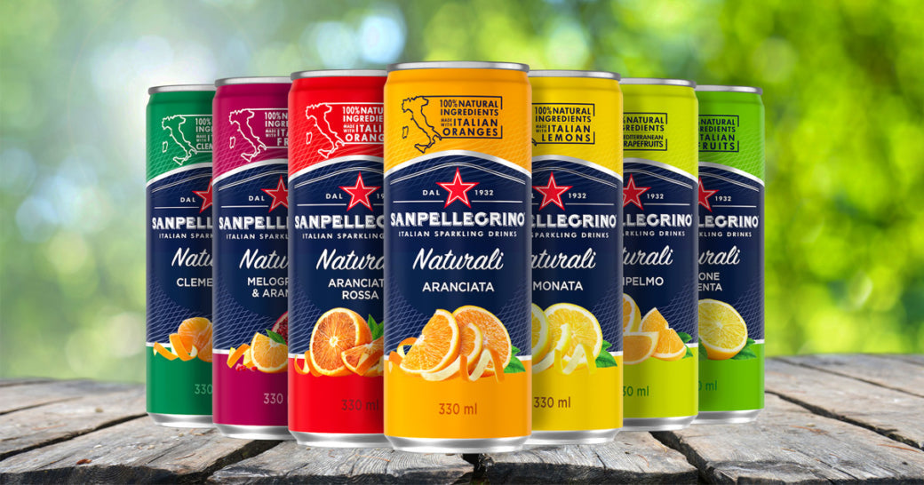 San Pellegrino Lemon NATURALI  - 330ml, 4X6pack
