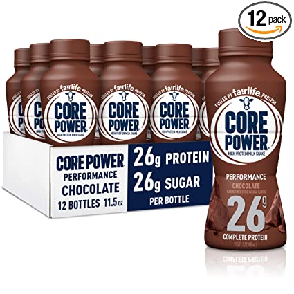 fairlife core power protein shake        