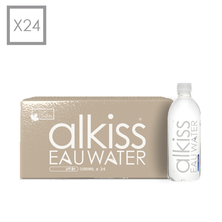 ALKISS Mountain Spring Water | 500mL, 24 pack