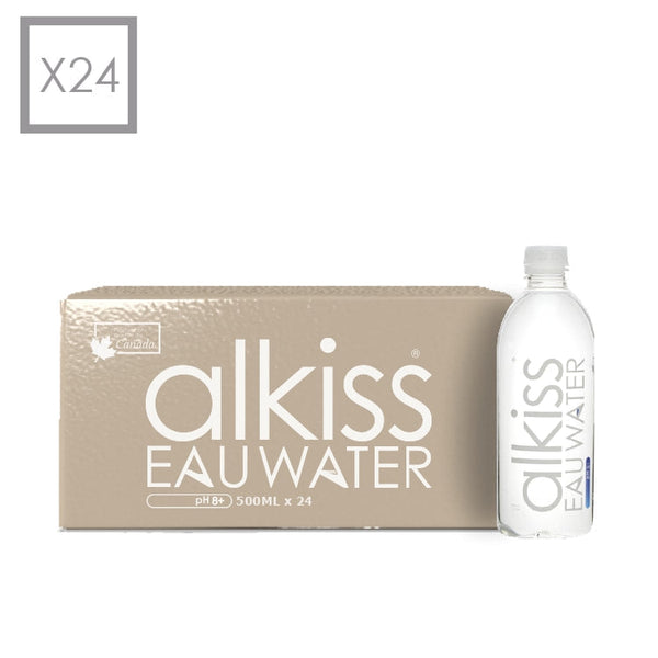 ALKISS 500mil 24 PACK Mountain spring water