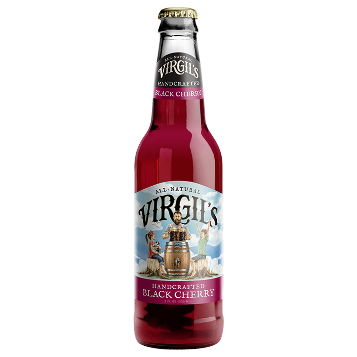 Virgil's Soda - Black Cherry 355ml - 12 Glass