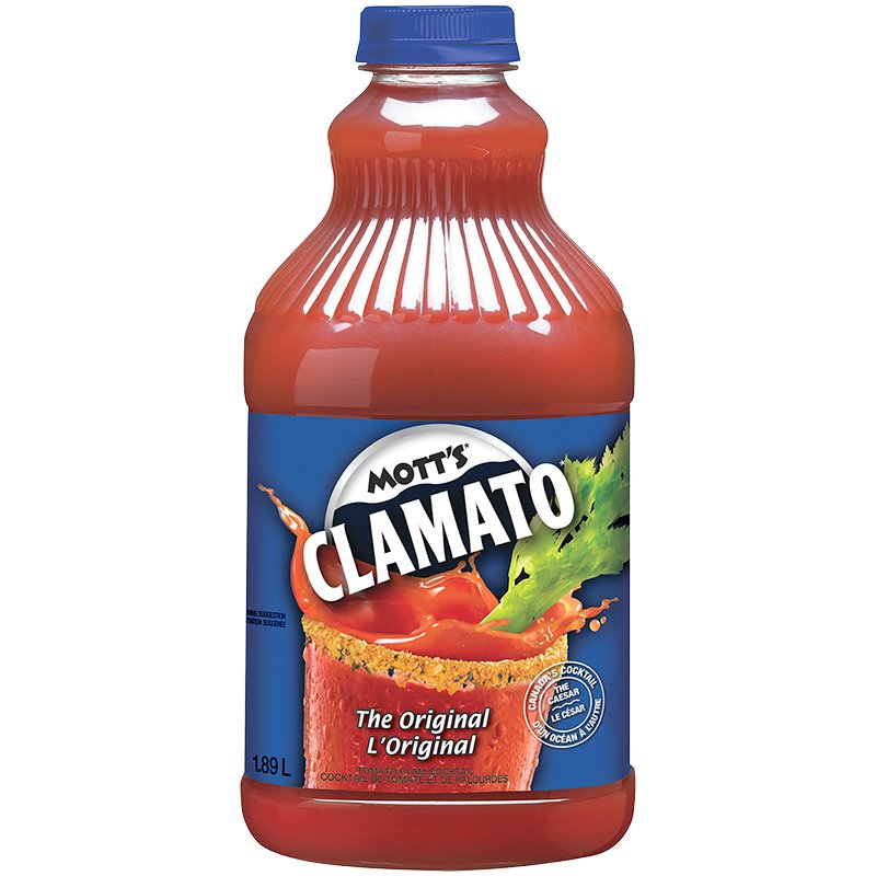 Clamato 1.89 litre - 8 Plastic Pack