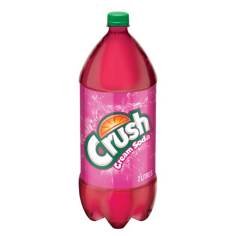 Crush Cream Soda - 2Litre x 8 bottles