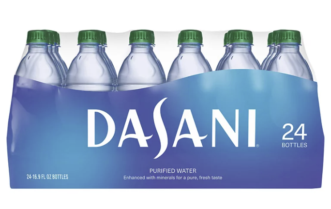 Dasani Water 591 ML - Pack of 24 Bottles