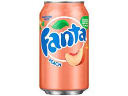 Fanta Peach Flavour - 355ml -12pack Cans