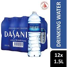 Dasani Water 1.5Litre, Pack of 12 Bottles