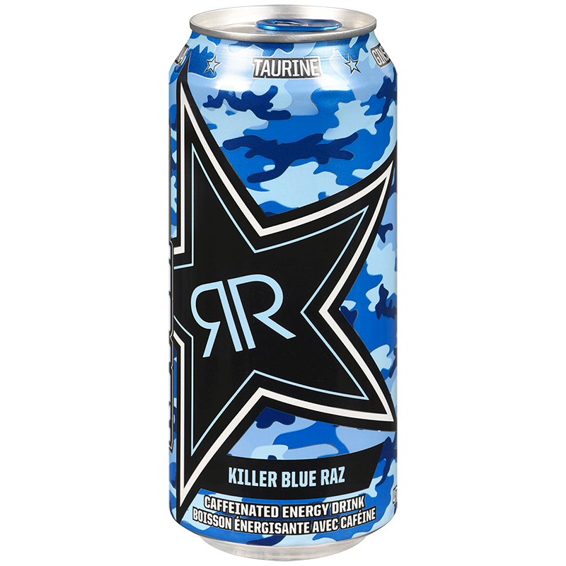 rockstar killer blue raz        