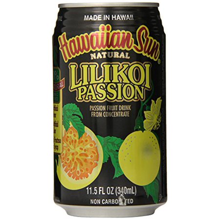 Hawaiian Sun Drink Lilikoi Passion 340 ml  x 24 cans