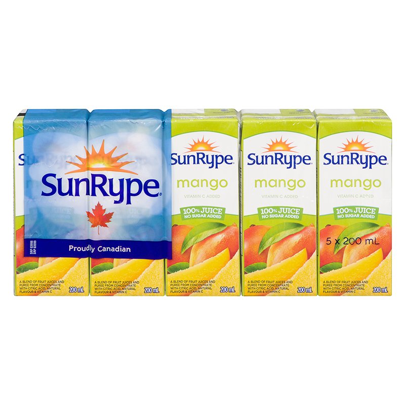 sunrype mango juice