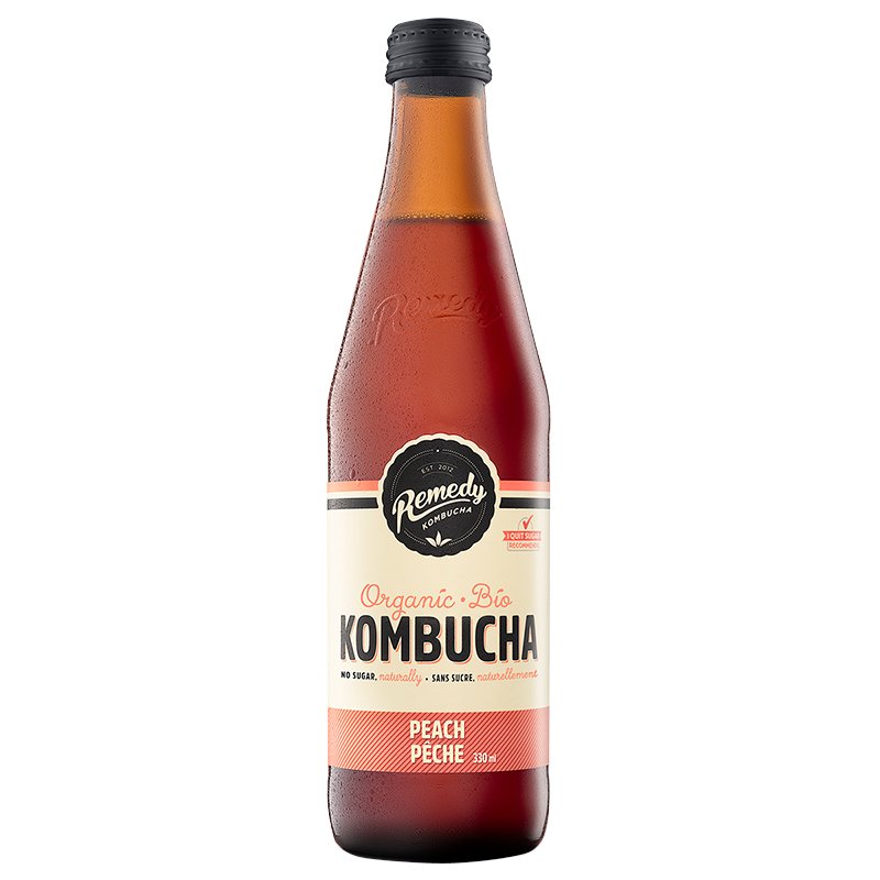 Remedy Kombucha Peach