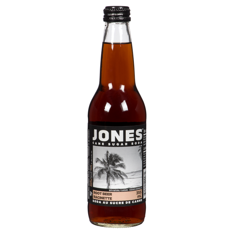 Jones Root Beer glass  355 ml  ,12 pack