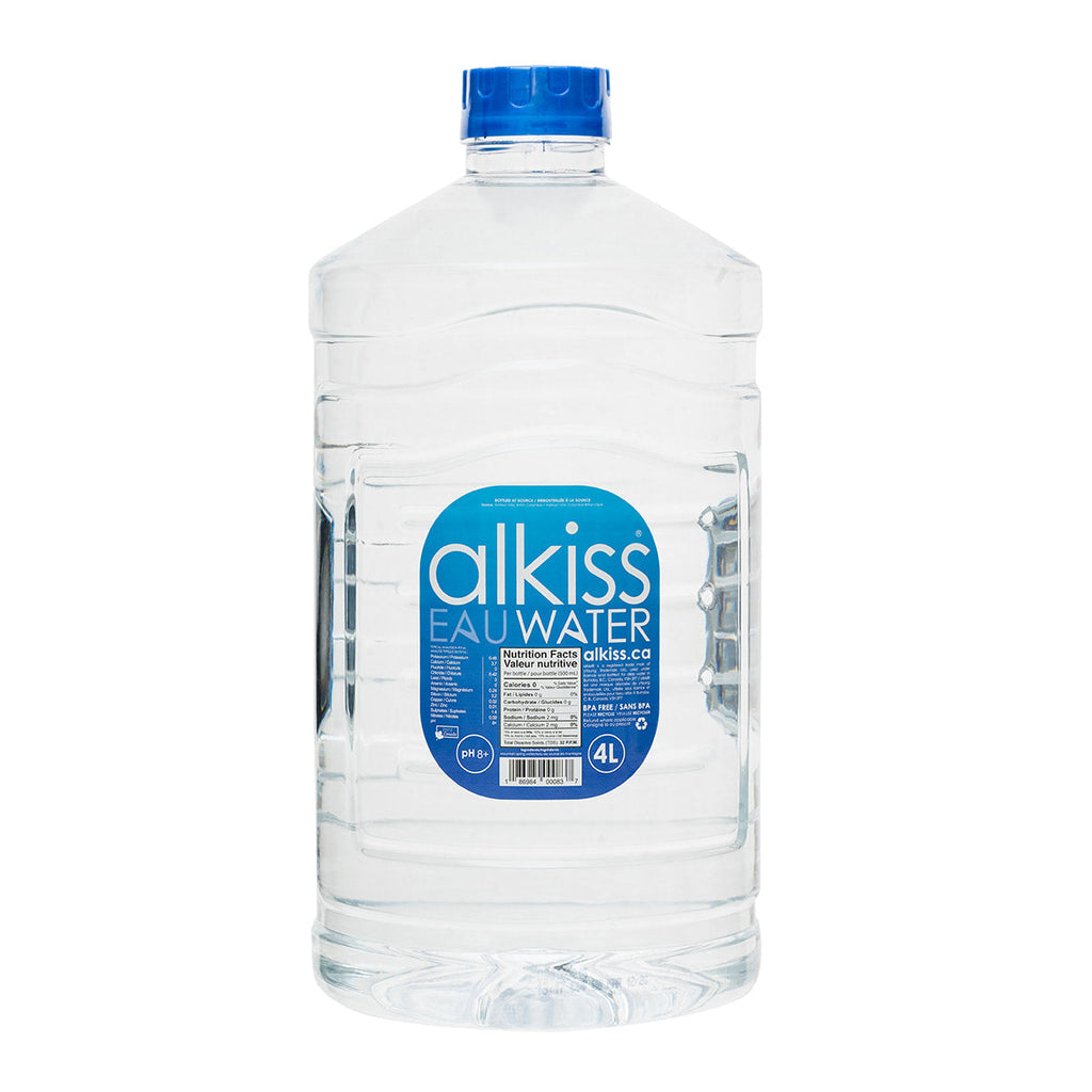 ALKISS 4 liter water Alkaline spring waterX4