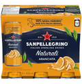 San Pellegrino Aranciata Orange- 330mlx4x6 Packs cans (24 Cans)