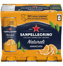 San Pellegrino Aranciata Orange- 330mlx4x6 Packs cans (24 Cans)