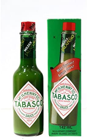 Tabasco Green pepper 142ml x 12