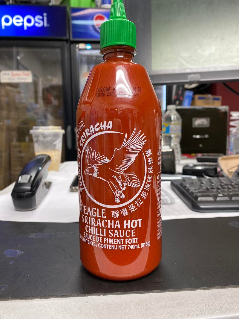 Sriracha Hot Sauce 740ml x 12 ( Thailande)